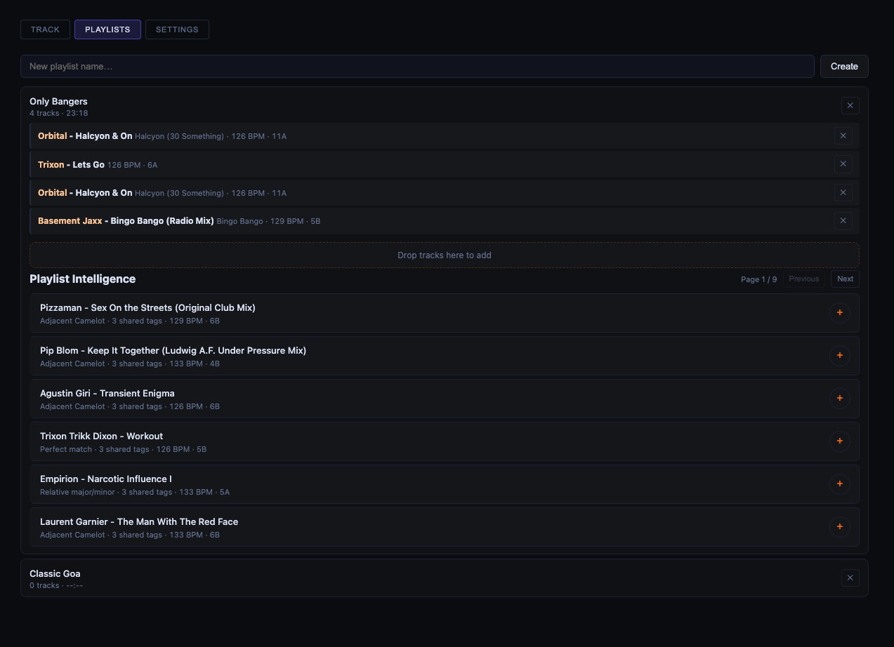 DJ Assist Pro smarter playlists across devices.
